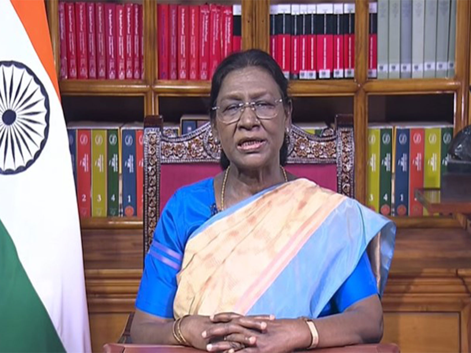 President Droupadi Murmu (Photo/Youtube of President of India)