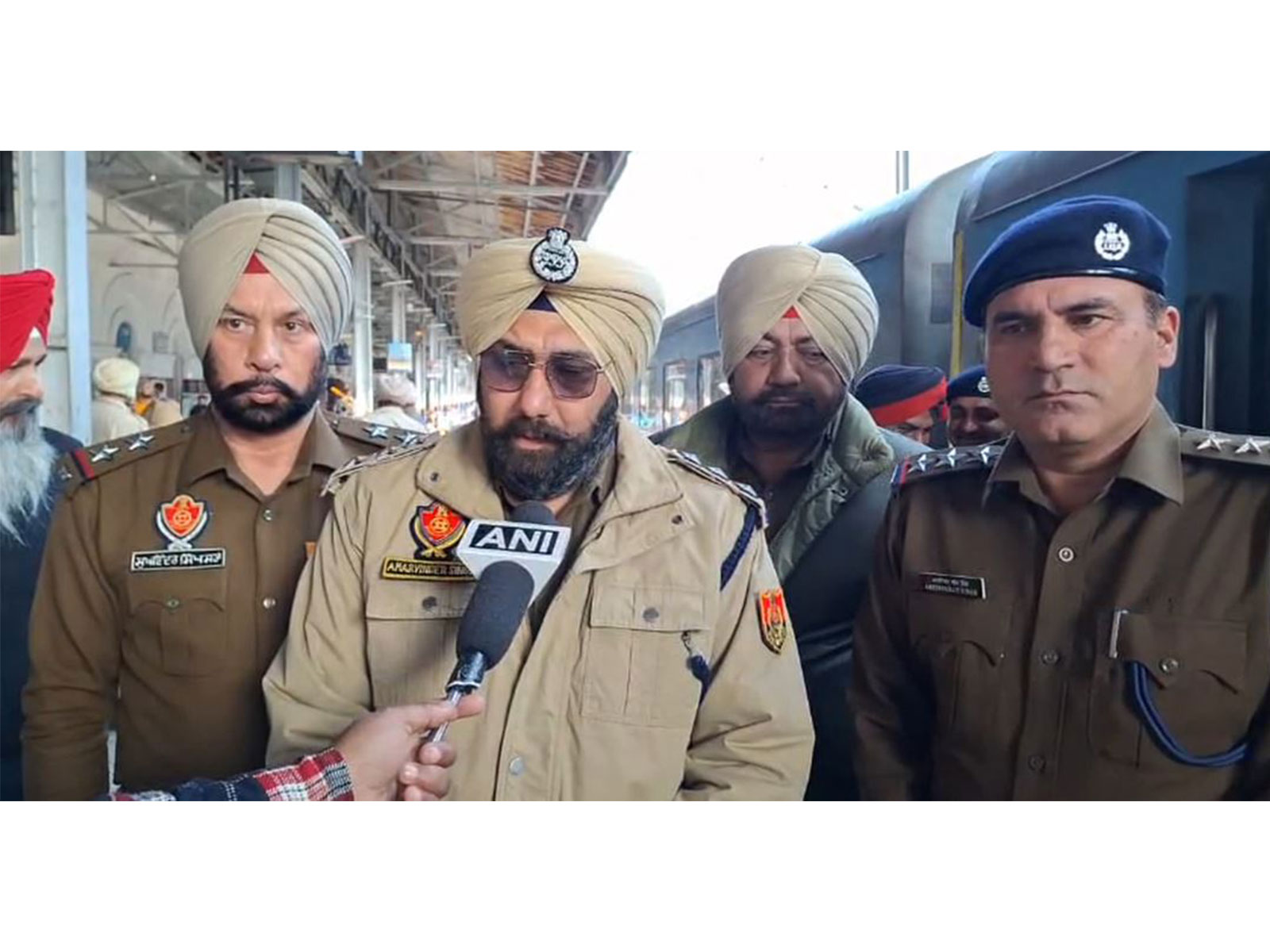 GRP Deputy Police Officer Amarinder Singh (Photo/ANI)