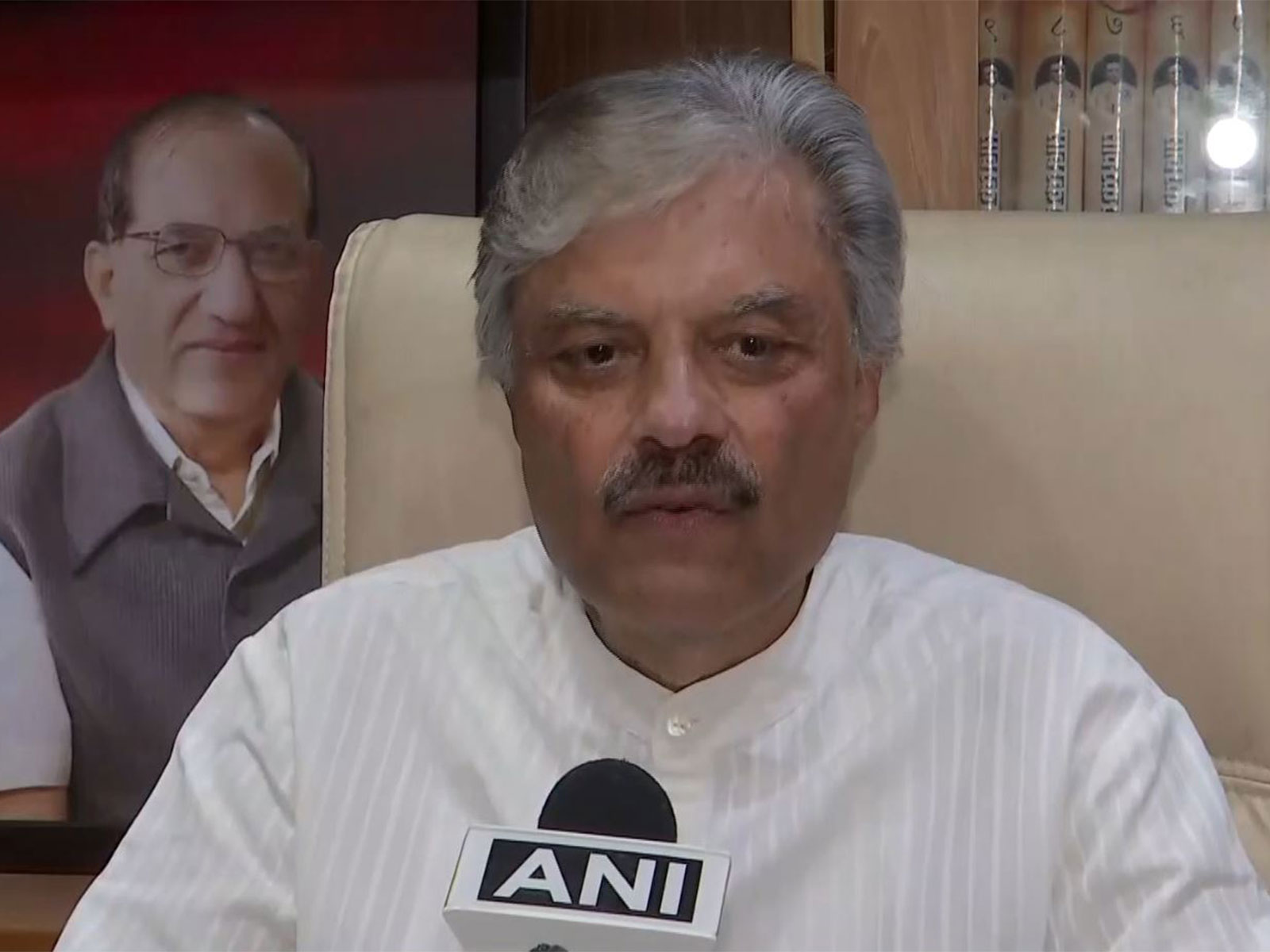 Son of veteran BJP leader VK Malhtra, Ajay Kumar Malhotra (Photo: ANI)