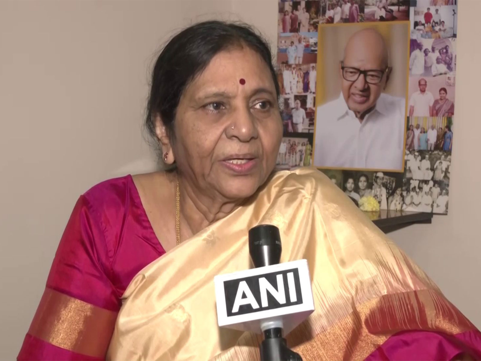 Wife of Padma Shri awardee Rama Reddy Mamidi (Photo: ANI)