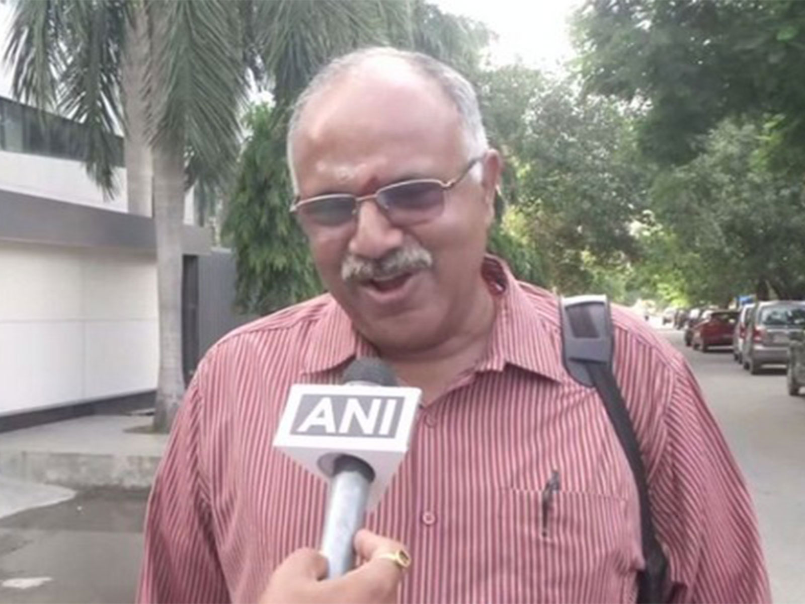 Former under-secretary in Home Ministry, RVS Mani, speaking to ANI (File Photo/ANI)