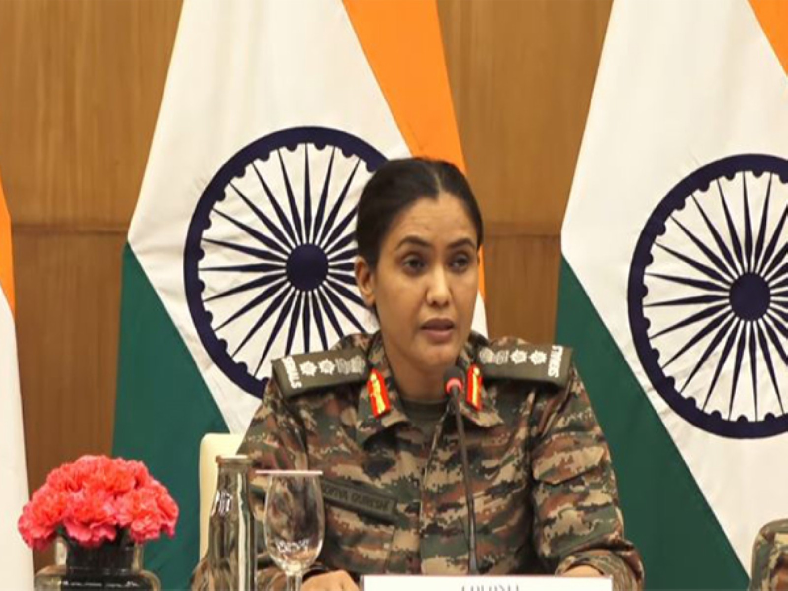Colonel Sofiya Qureshi (Photo/MEA YouTube) Colonel Sofiya Qureshi (Photo/MEA YouTube)