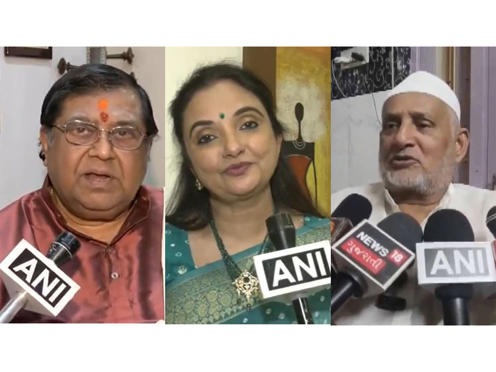 Padma Shri awardees share reactions (Photo/ANI) Padma Shri awardees share reactions (Photo/ANI)