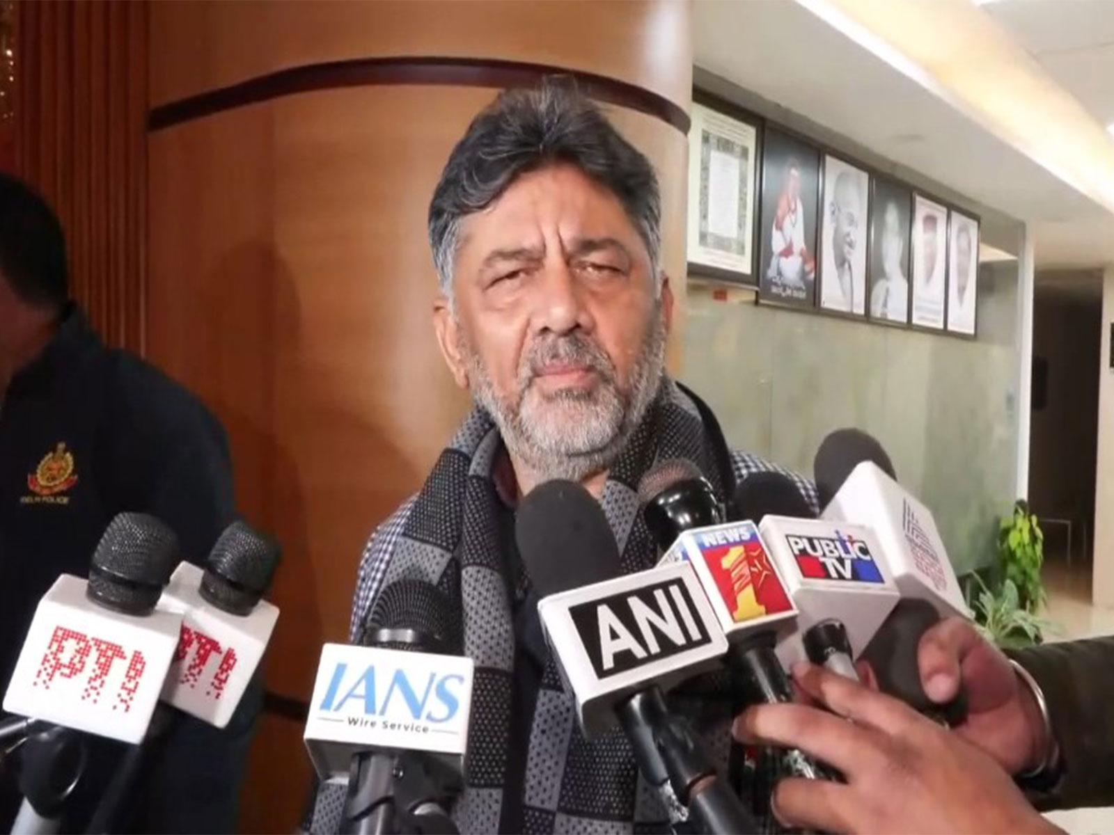 Karnataka Deputy CM DK Shivakumar in New Delhi. (Photo/ANI)