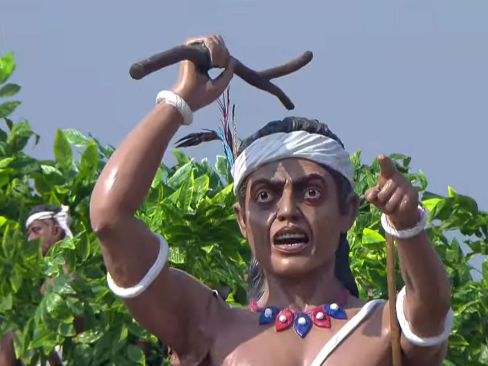 Chhattisgarh Tableau highlighted tribal freedom heroes (Photo/DD)