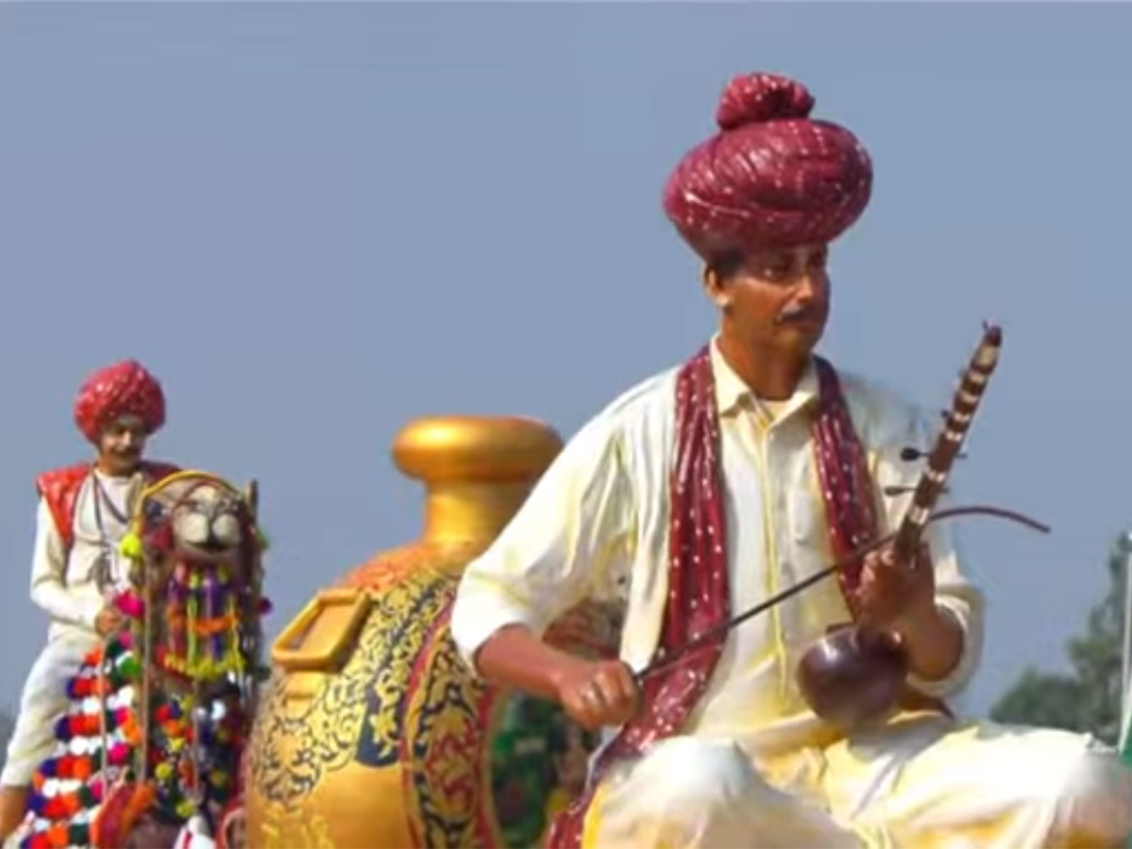 Rajasthan’s tableau during the 77th R-Day celebrations celebrated the exquisite heritage of the world-renowned royal craft (Photo/DD)