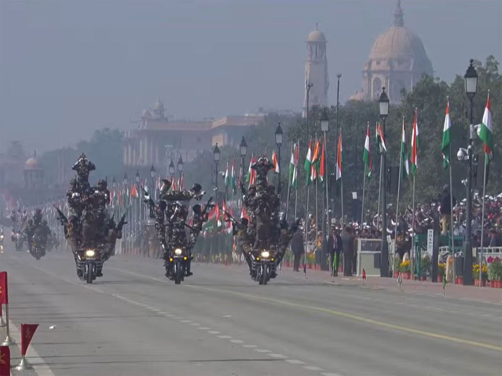 CRPF and SSB Daredevils showcase skill (Photo/DD)