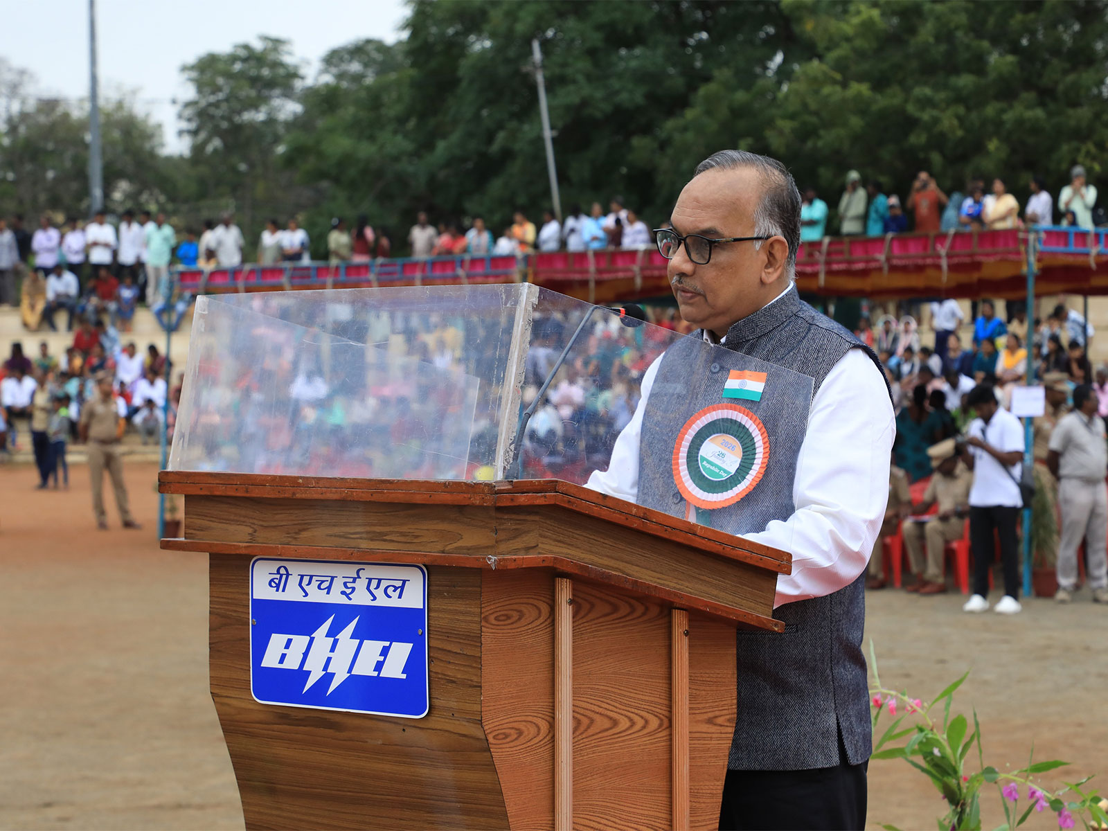 S Prabhakar, Executive Director, BHEL Tiruchirappalli Complex. (Photo: ANI)