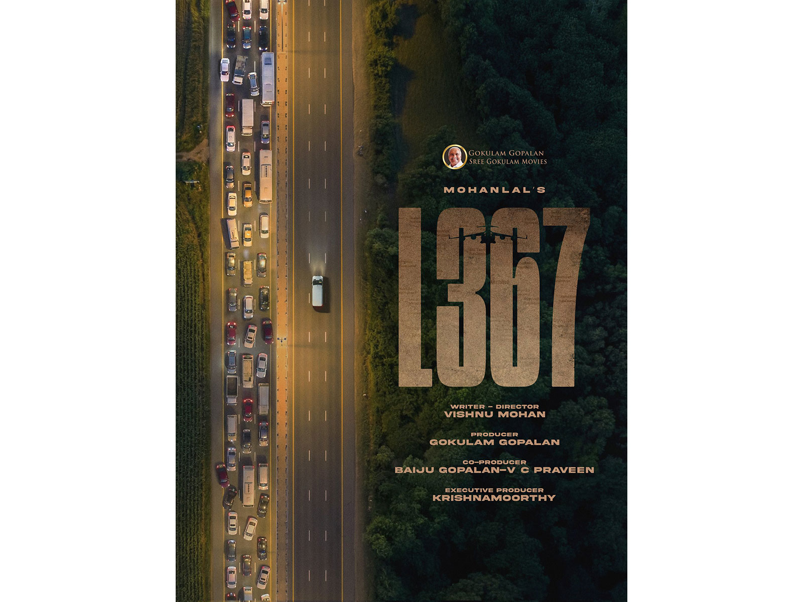 Poster of 'L367' (Image source: Mohanlal's X)