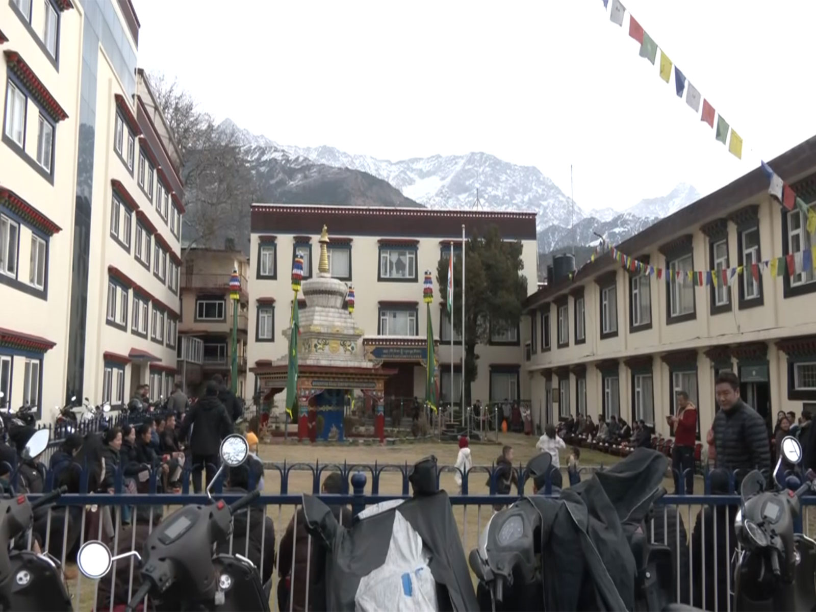 The Central Tibetan Administration of Tibetan government in-exile held an official ceremony on the occasion of 77th Republic Day (Photo/ANI)