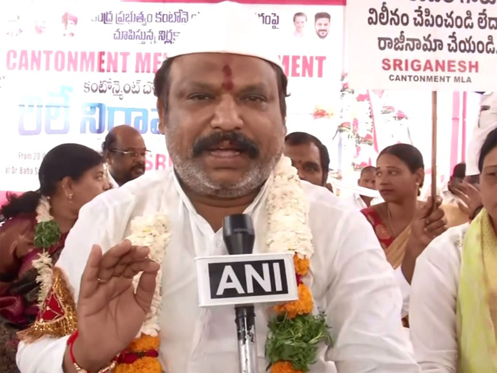 Congress MLA Sri Ganesh (Photo/ANI)