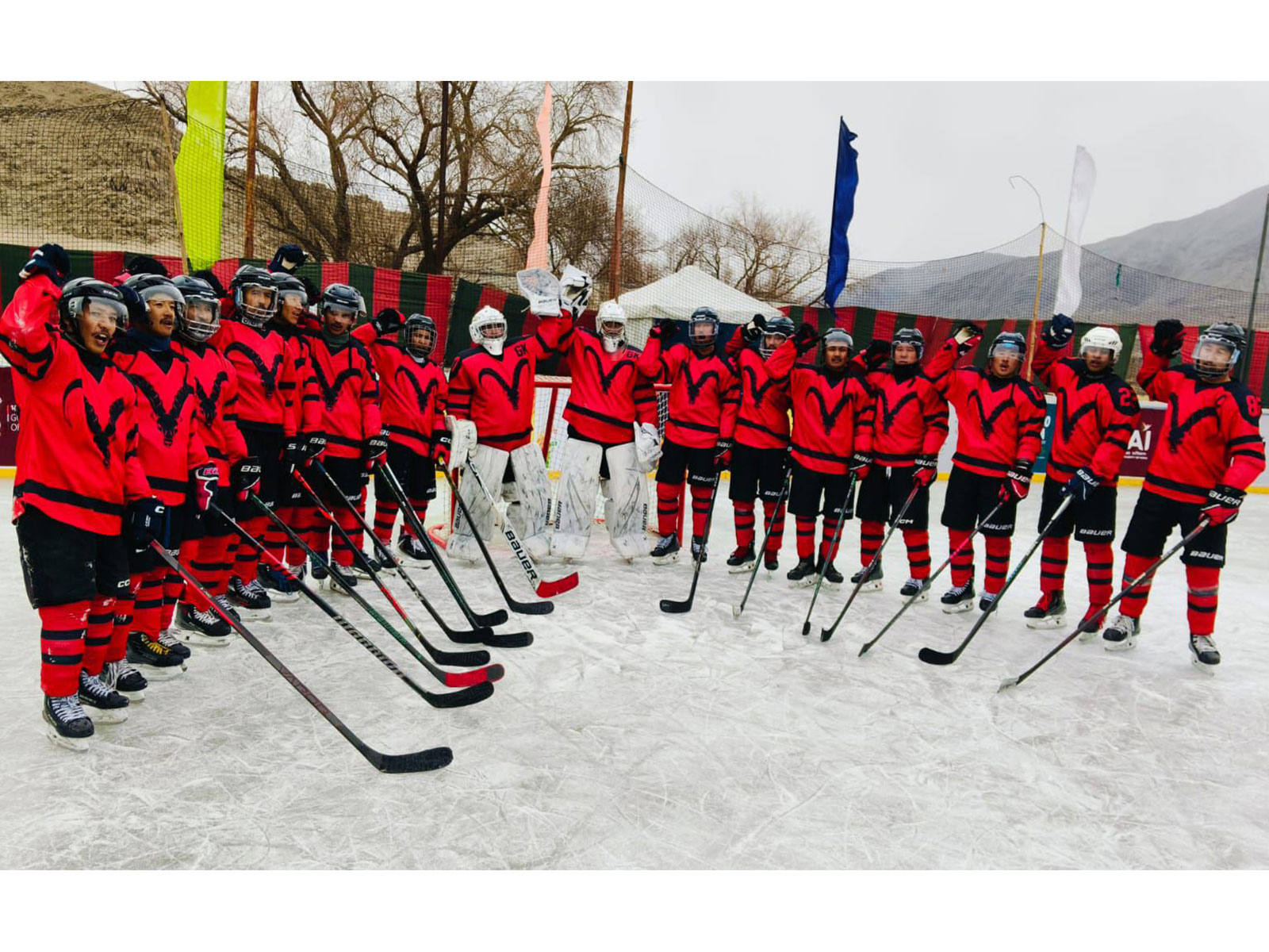 Ice Hockey players. (Photo: SAI)