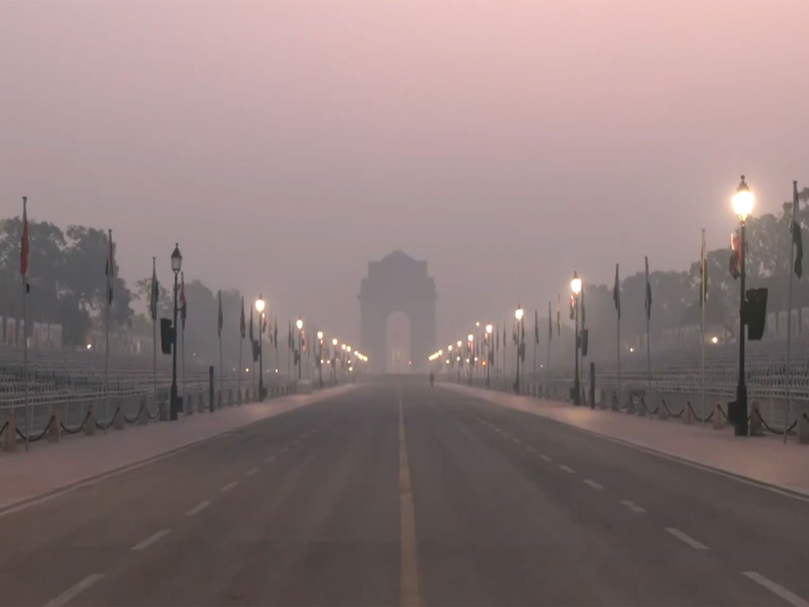 Visual from the India Gate (Photo/ANI) Visual from the India Gate (Photo/ANI)