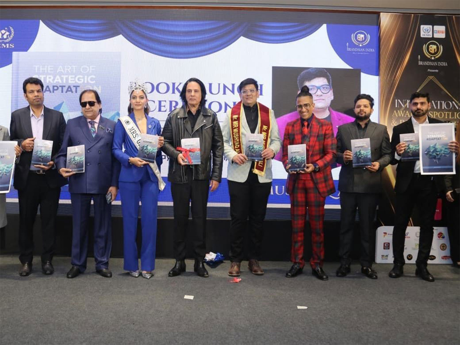 Brandman India organized grand Book Launch Ceremony & International Business Awards