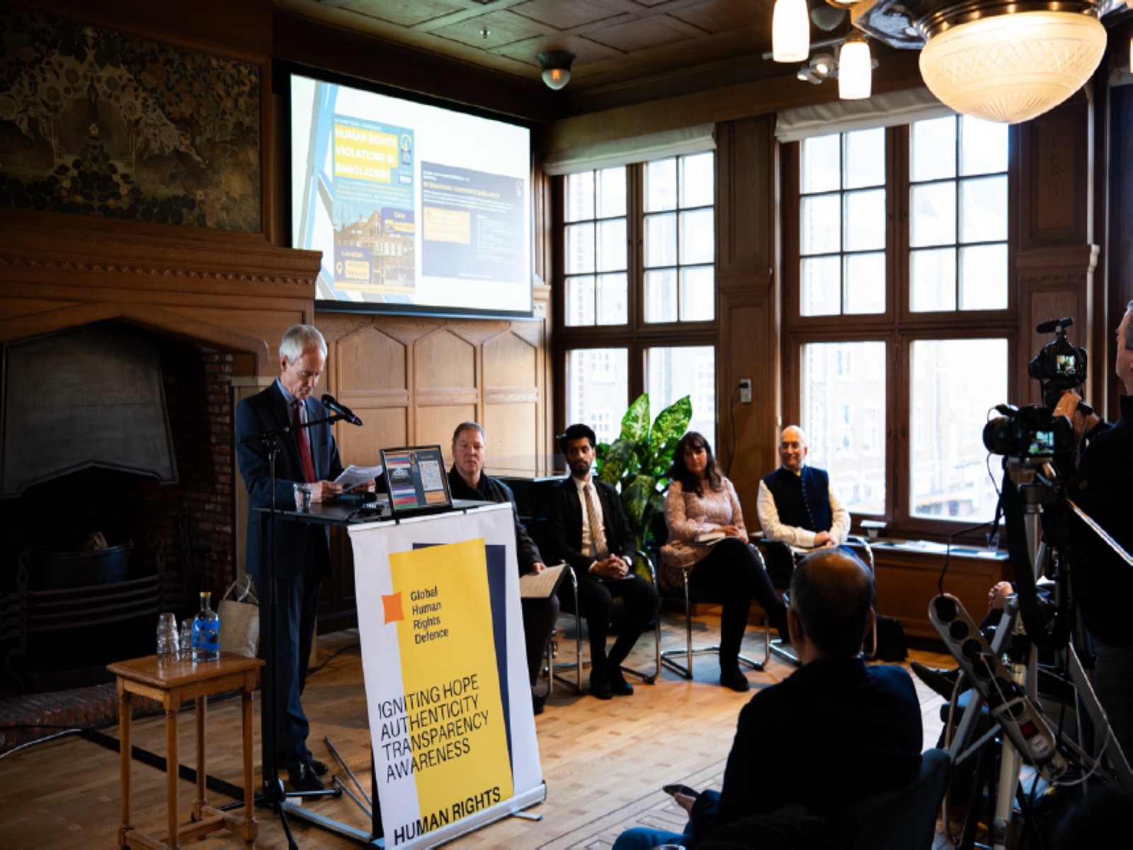 Global Human Rights Defence (GHRD) conference at The Hague (Photo/Global Human Rights Defence (GHRD) )