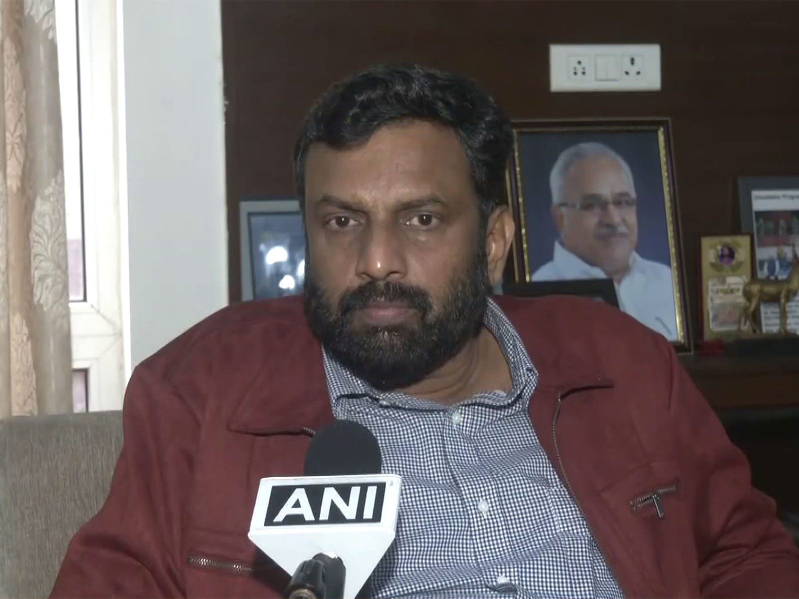 CPI MP P Sandosh Kumar (Photo/ANI)