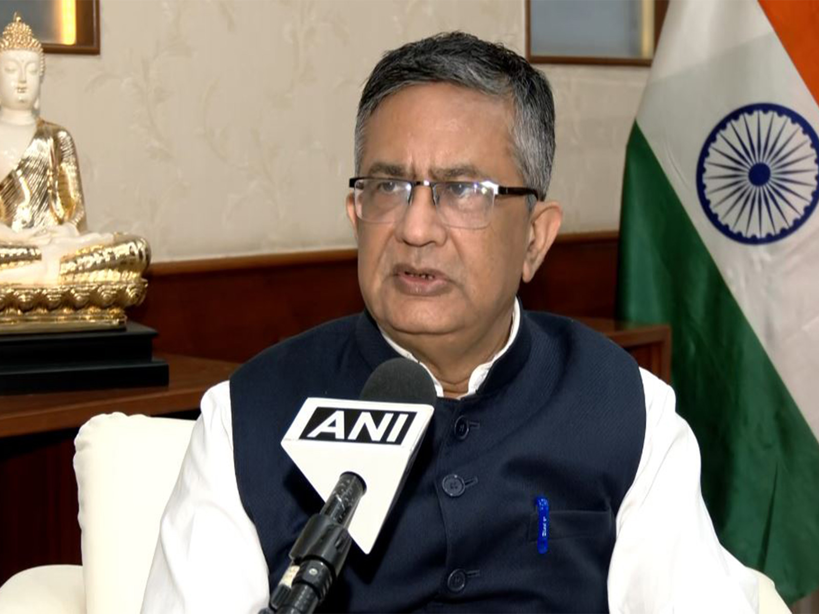 NSE MD and CEO Ashish Chauhan (Image: ANI)