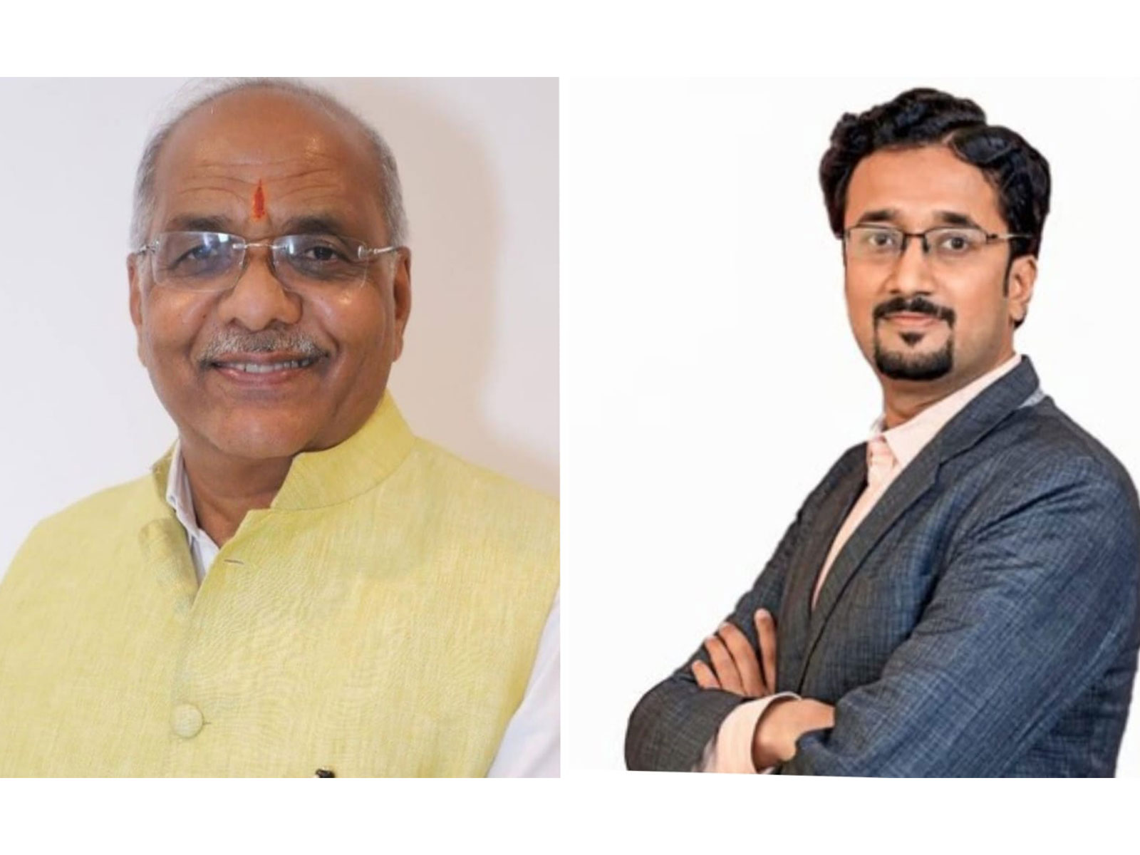 Deepak Sharma (L) and Manish Dabkara (Photo / FMPCCI)