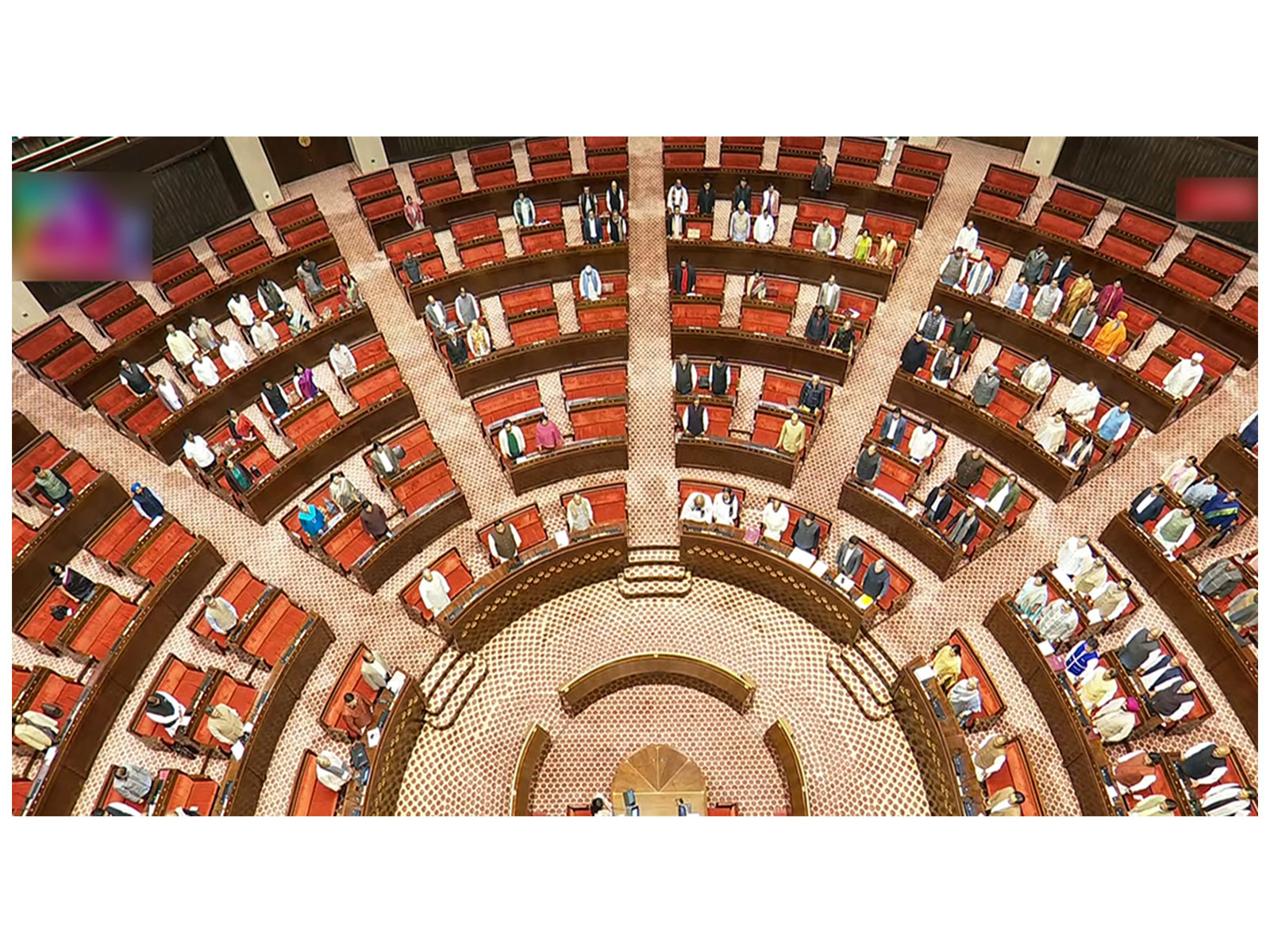 Visual from Rajya Sabha (File photo/ANI)