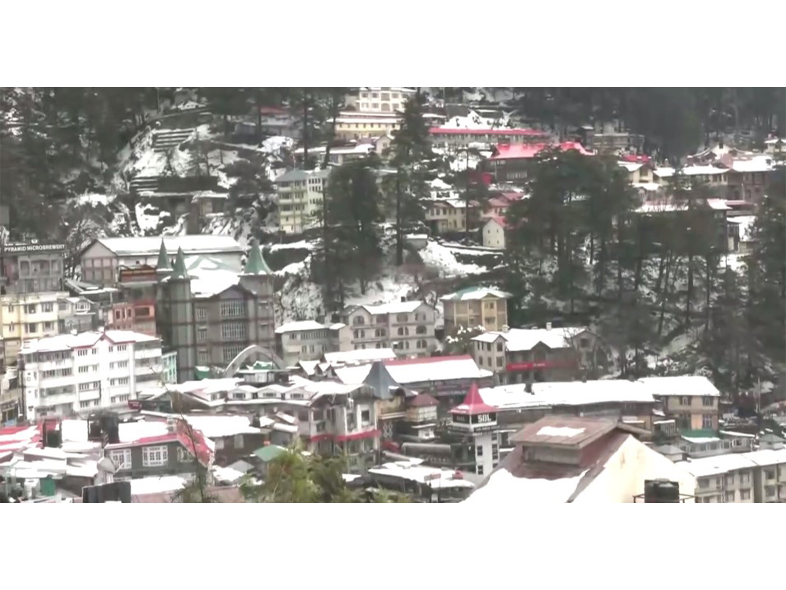 Visuals from Shimla (Photo/ANI)