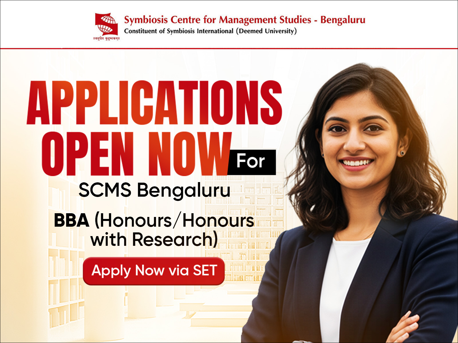 Applications Now Open for SCMS Bengaluru BBA Programme – 2026 Intake