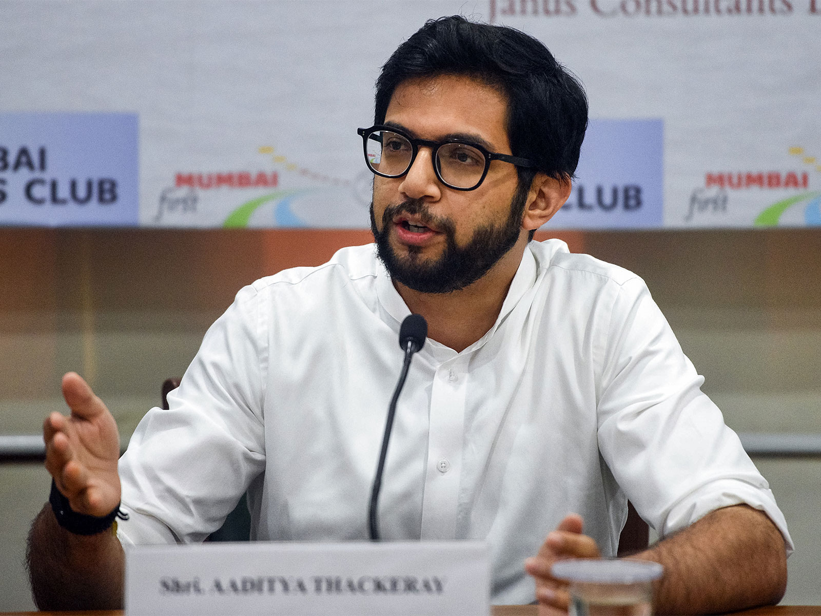 Shiv Sena (UBT) leader Aaditya Thackeray (File Photo/ANI)