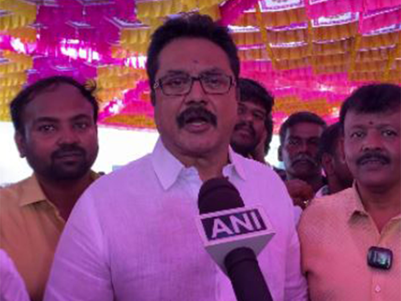 BJP National Executive Committee Member and actor R Sarathkumar  (Photo/ANI)