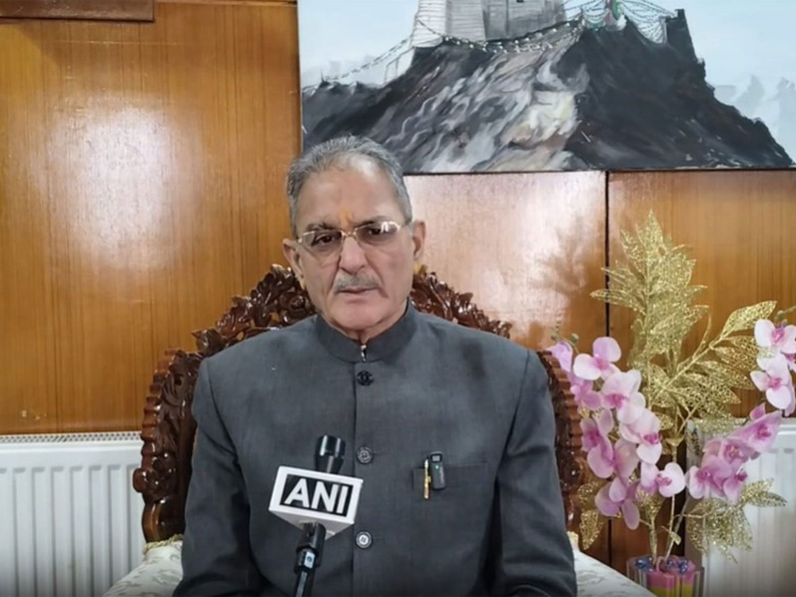 Ladakh Lieutenant Governor Kavinder Gupta (Photo/ANI)