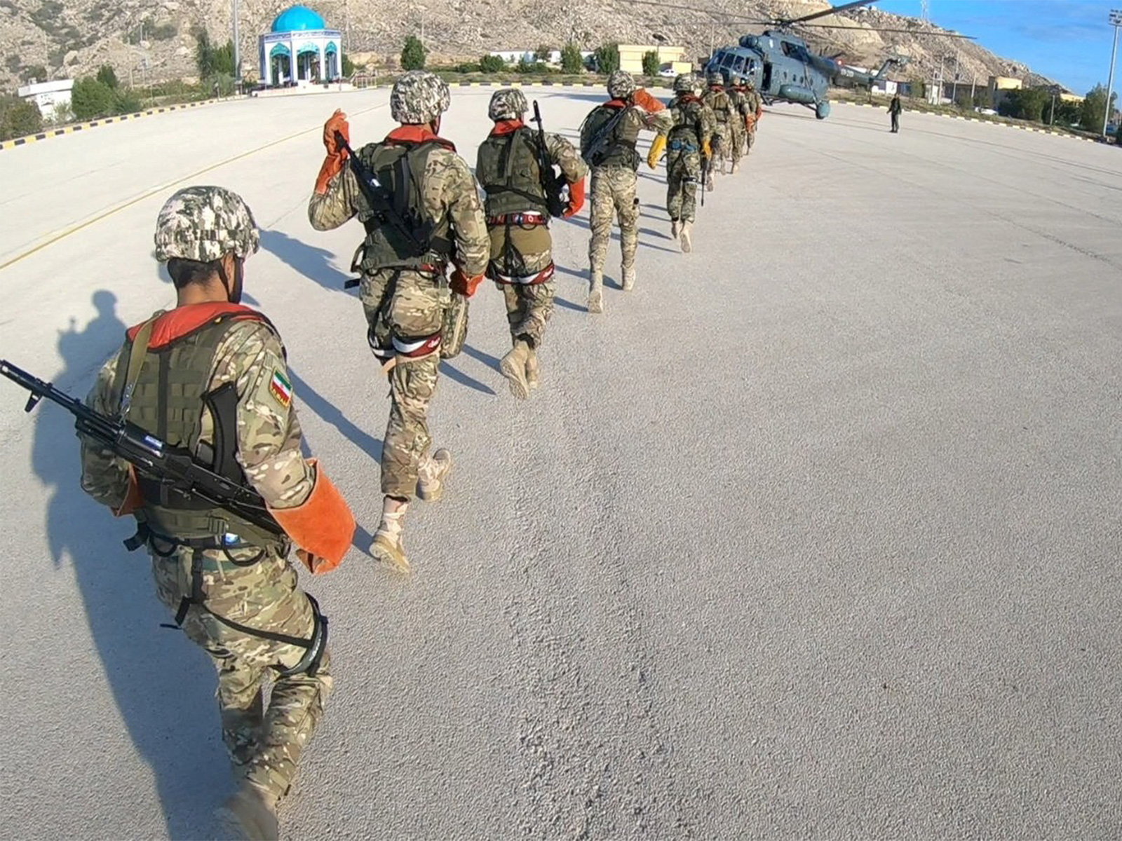 IRGC during an exercise in south Iran (File Photo/Reuters)