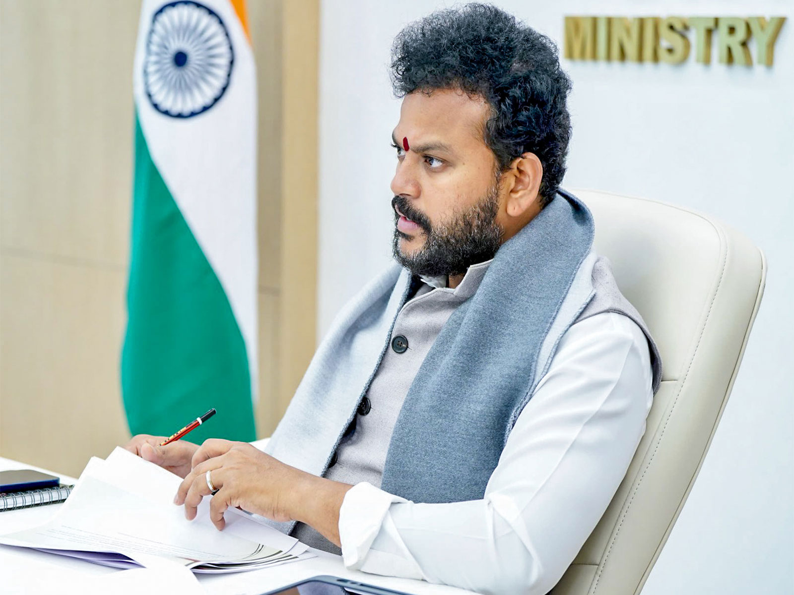 Civil Aviation Minister Rammohan Naidu Kinjarapu (File Photo/ANI)