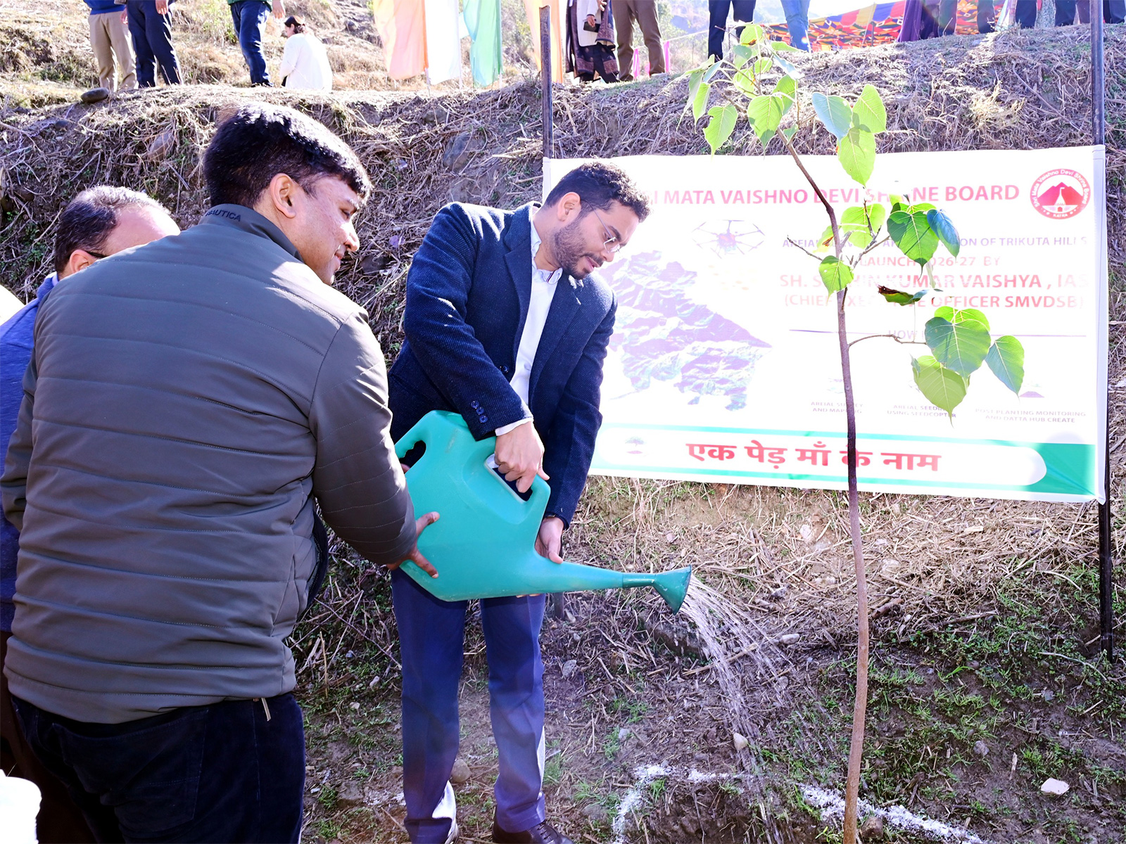 Shri Mata Vaishno Devi Shrine Board (SMVDSB) starts winter plantation drive (Photo/Release)
