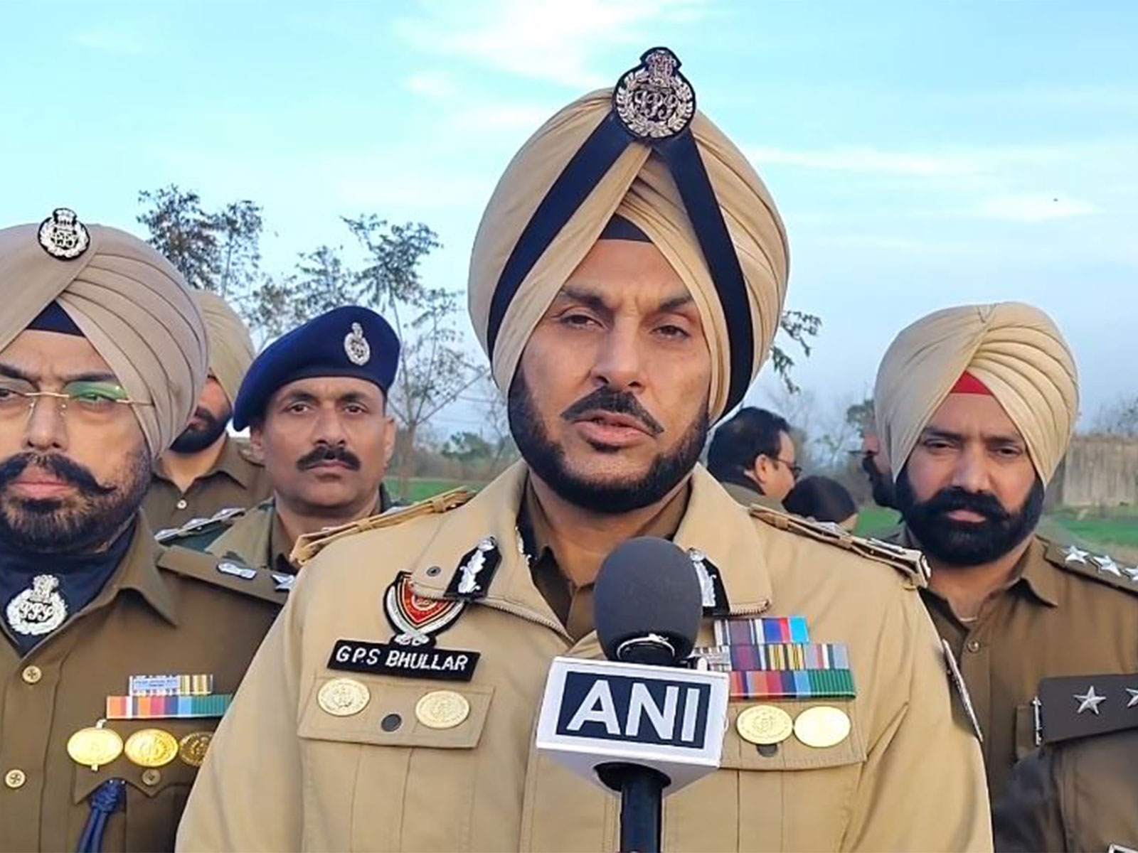 Amritsar Police Commissioner Gurpreet Singh Bhullar (Photo/ANI)