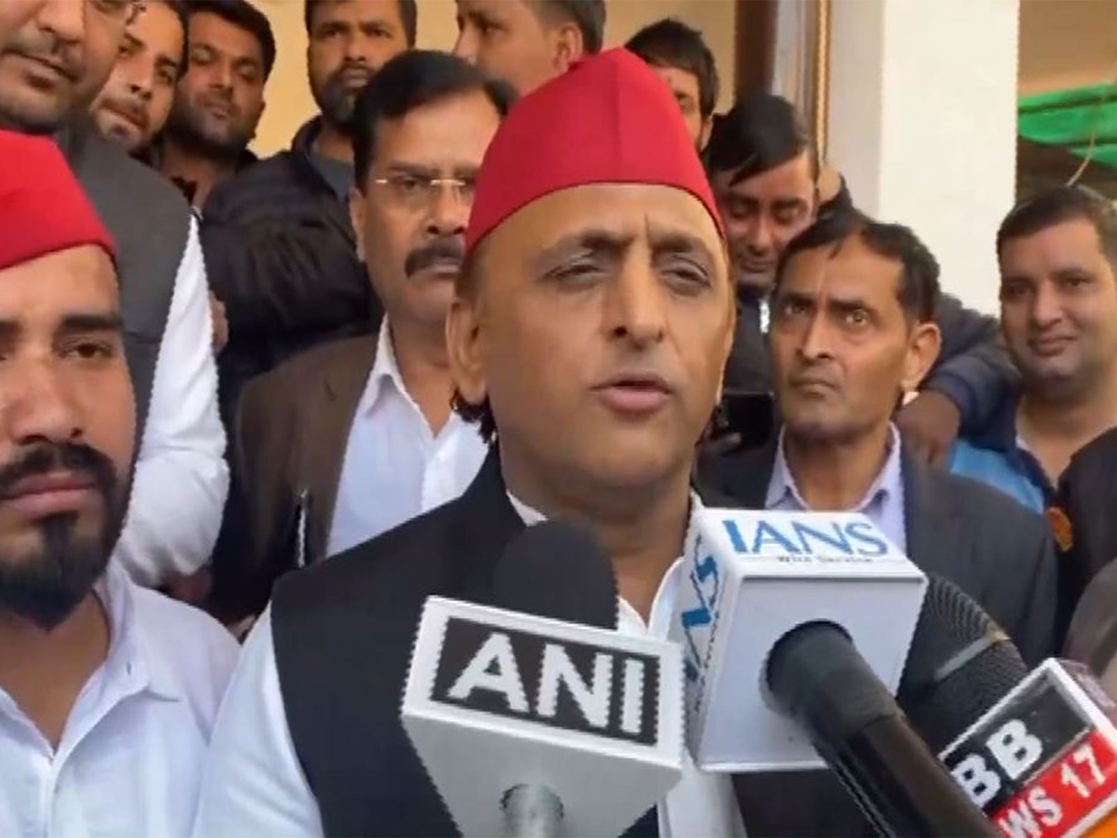 Samajwadi Party (SP) chief Akhilesh Yadav (Photo/ANI)