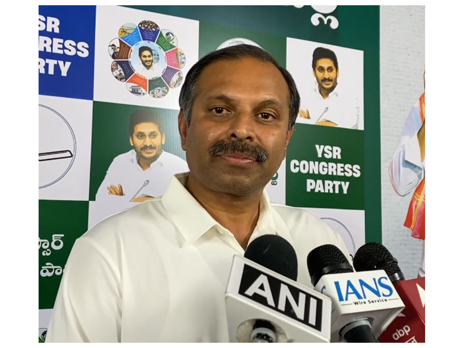 Gadikota Srikanth Reddy, General Secretary of the YSRCP (Photo/ ANI)