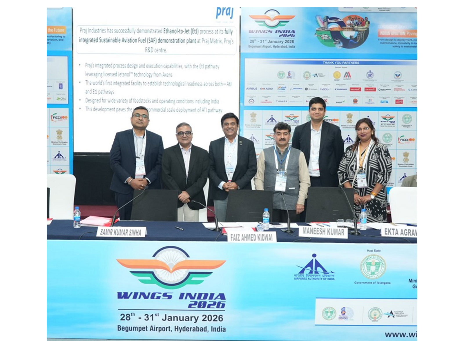 The announcement was made at Wings India 2026, India’s premier aviation industry platform in presence of key industry stakeholders of the SAF ecosystem.