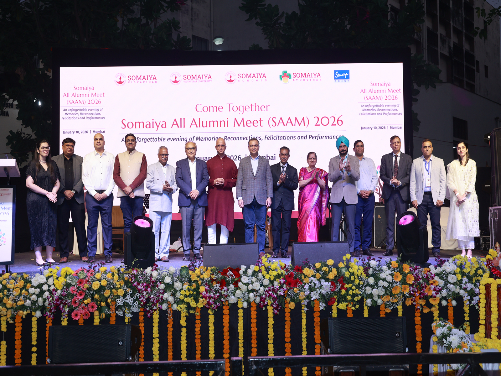 Proud Illustrious Alumni at SAAM 2026 of Somaiya Vidyavihar Proud Illustrious Alumni at SAAM 2026 of Somaiya Vidyavihar