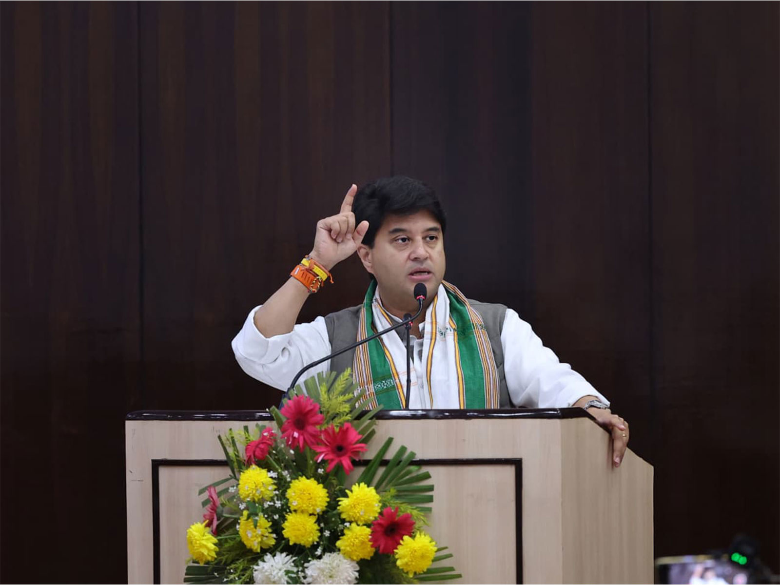 Union Minister of Communications Jyotiraditya Scindia (Photo/DoNER)