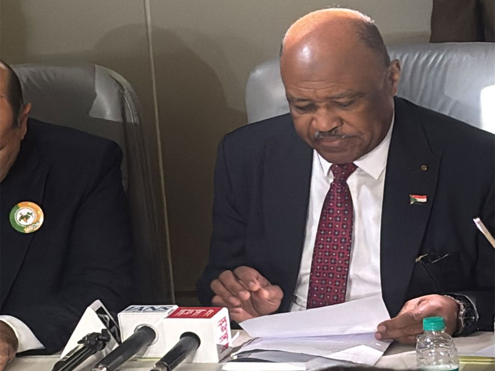 Mohieldin Salim Ahmed Ibrahim, Minister of Foreign Affairs and International Cooperation of Sudan (Photo/ANI)