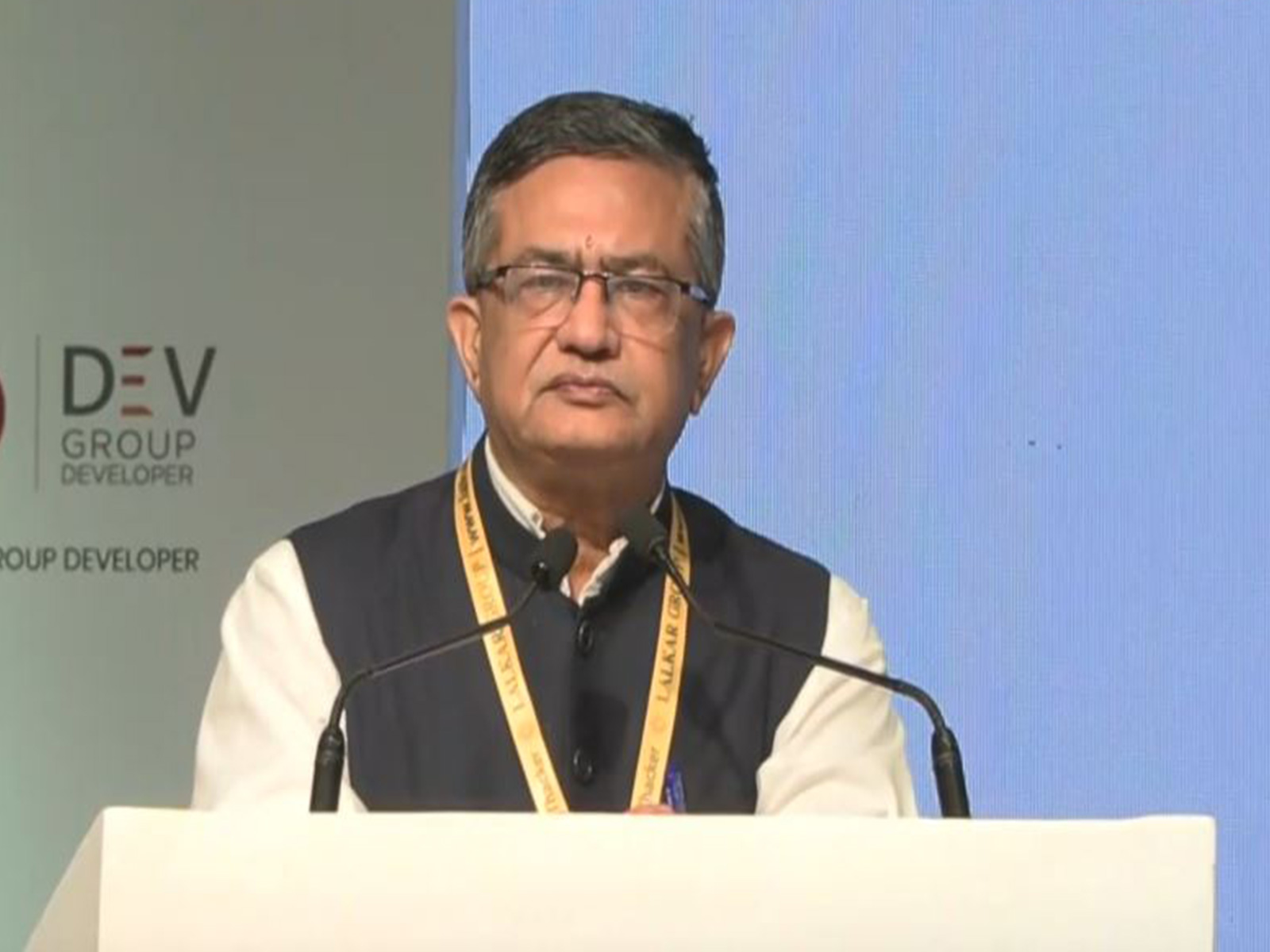 Ashish Kumar Chauhan, Managing Director and CEO of NSE. (Photo: ANI) 