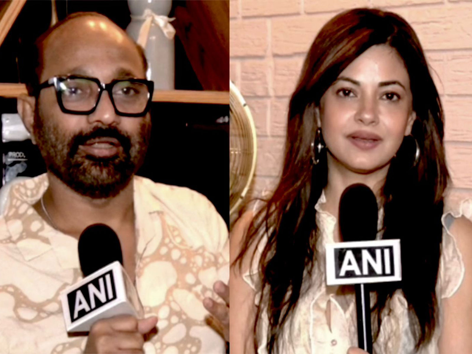 Kishor Pandurang Belekar, Meera Chopra (Photos/ANI) 