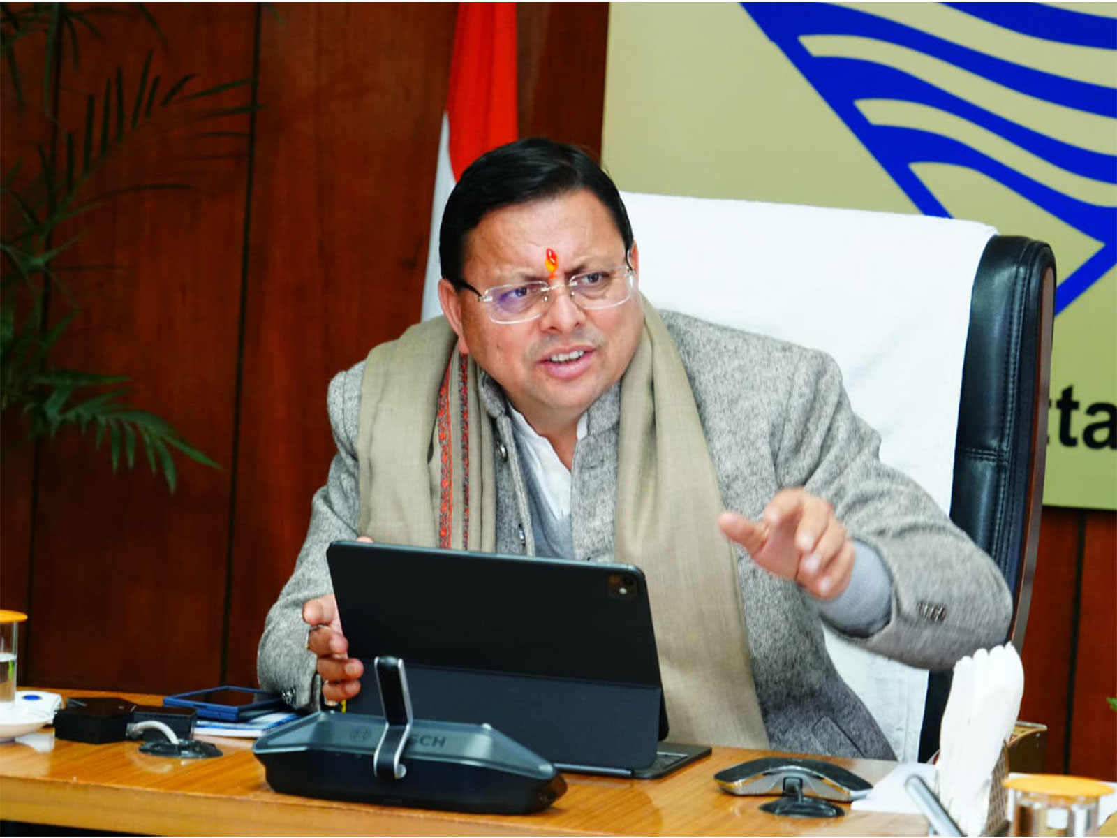 Uttarakhand Chief Minister Pushkar Singh Dhami (Photo/ANI)