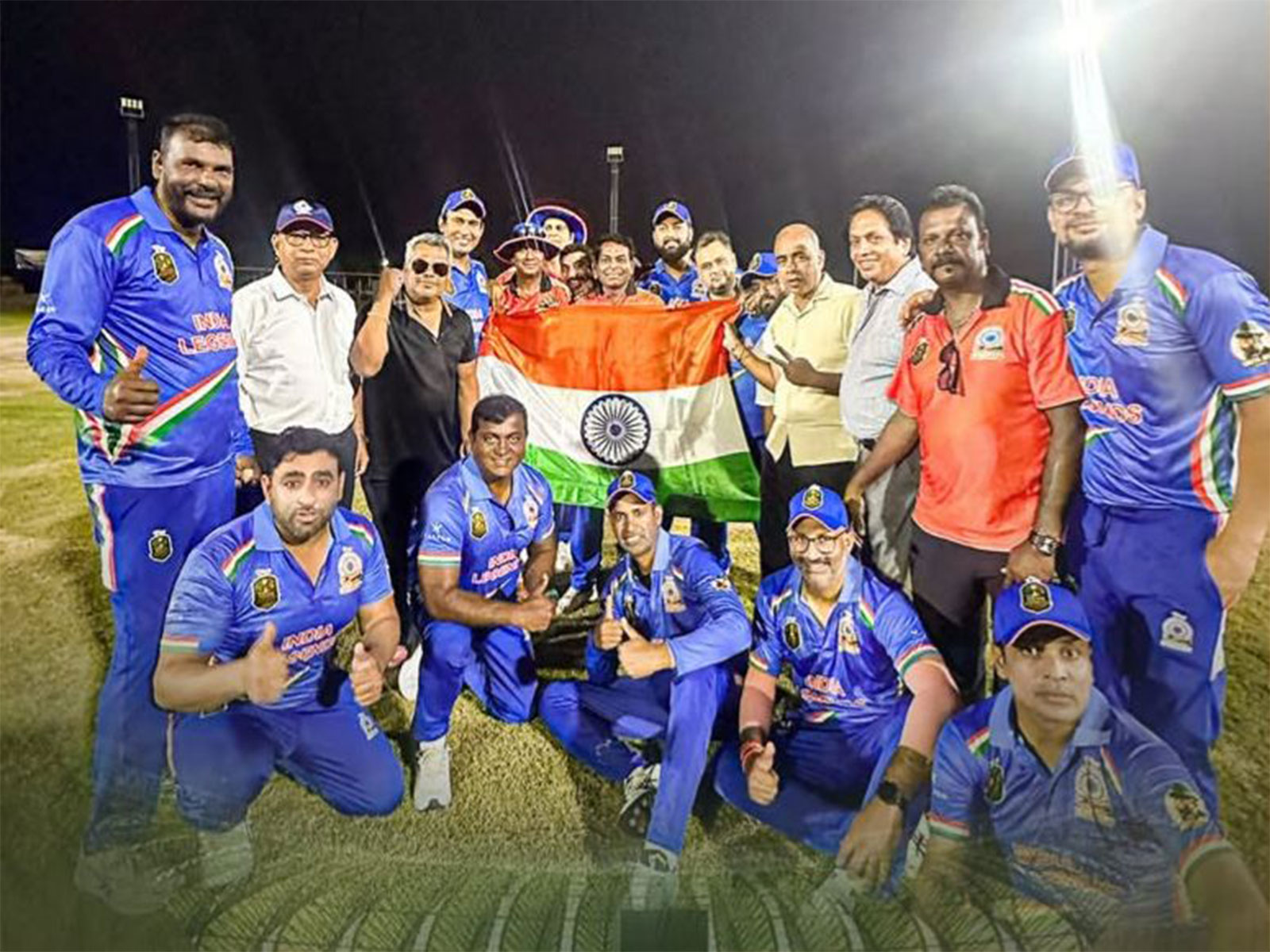 India Legends cricket team (Photo: BVCI)