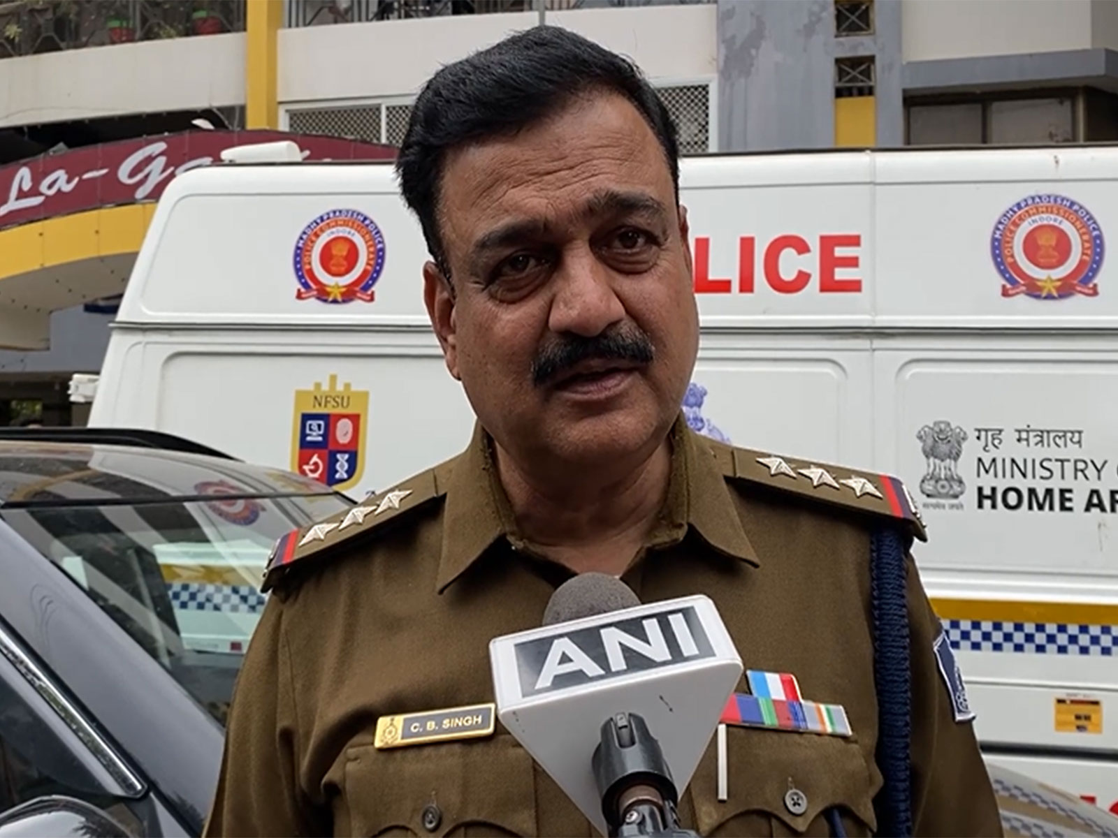 MP: Indore's MIG police Station in charge Chandrabhal Singh  (Photo/ANI)