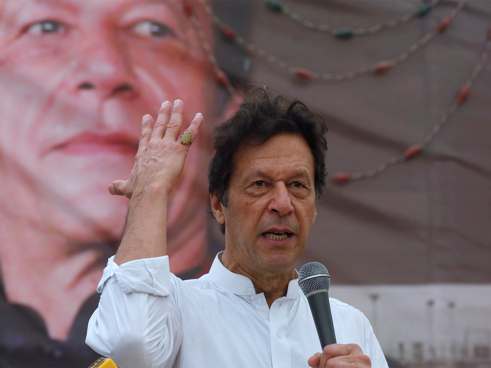 PTI founder and former Pakistan Prime Minister Imran Khan (Photo/Reuters)