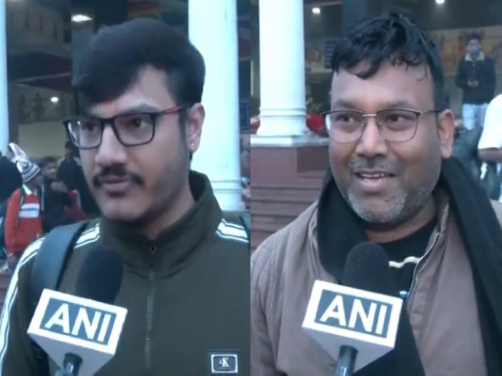 Passengers at New Delhi Railway Station (Photo: ANI)