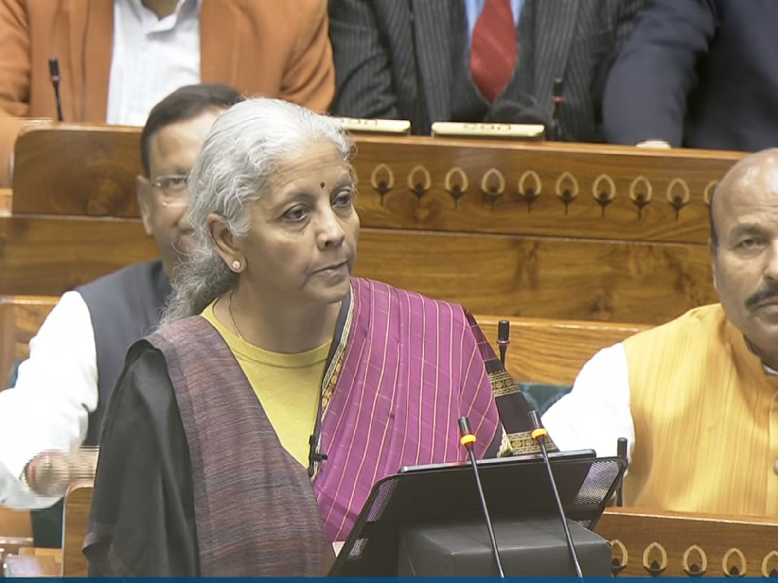 FM Nirmala Sitharaman (Photo-Sansad Tv) FM Nirmala Sitharaman (Photo-Sansad Tv)