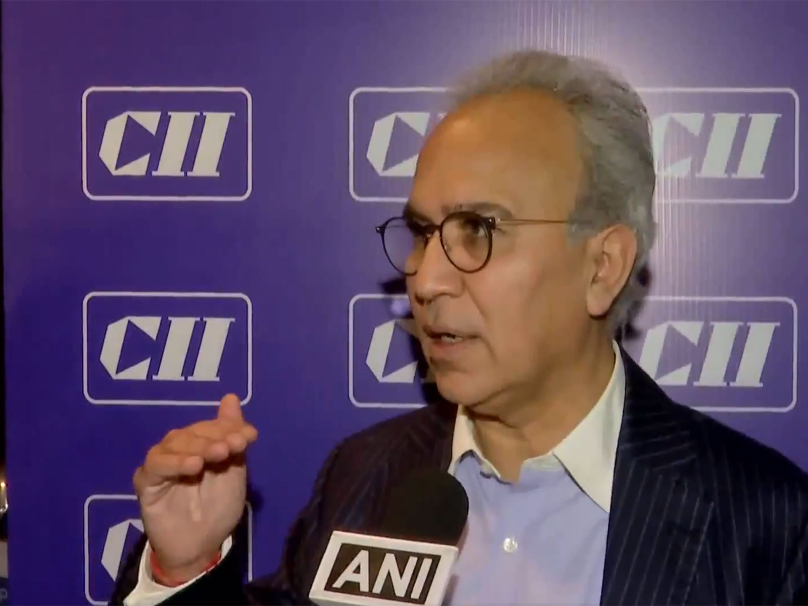 Rajiv Memani, President, CII (Photo/ANI)