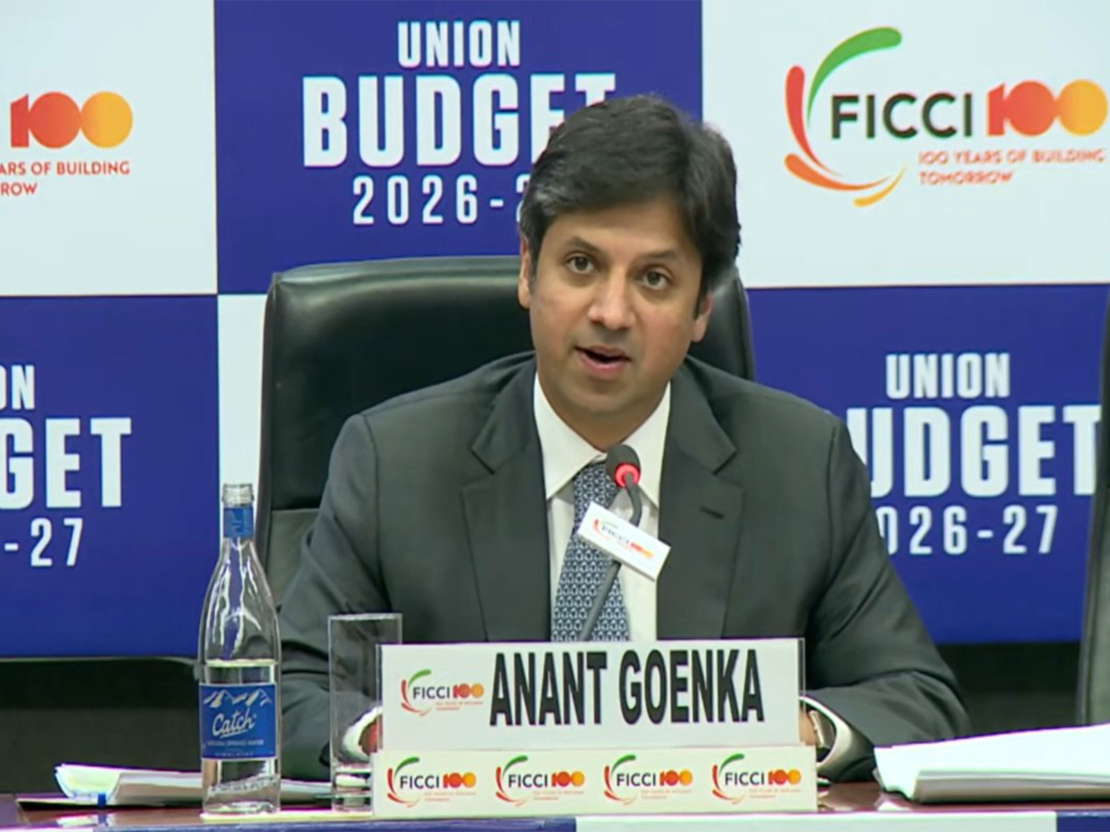 Anant Goenka, the President of the Federation of Indian Chambers of Commerce and Industry (FICCI) (Photo/FICCI Press Conference)