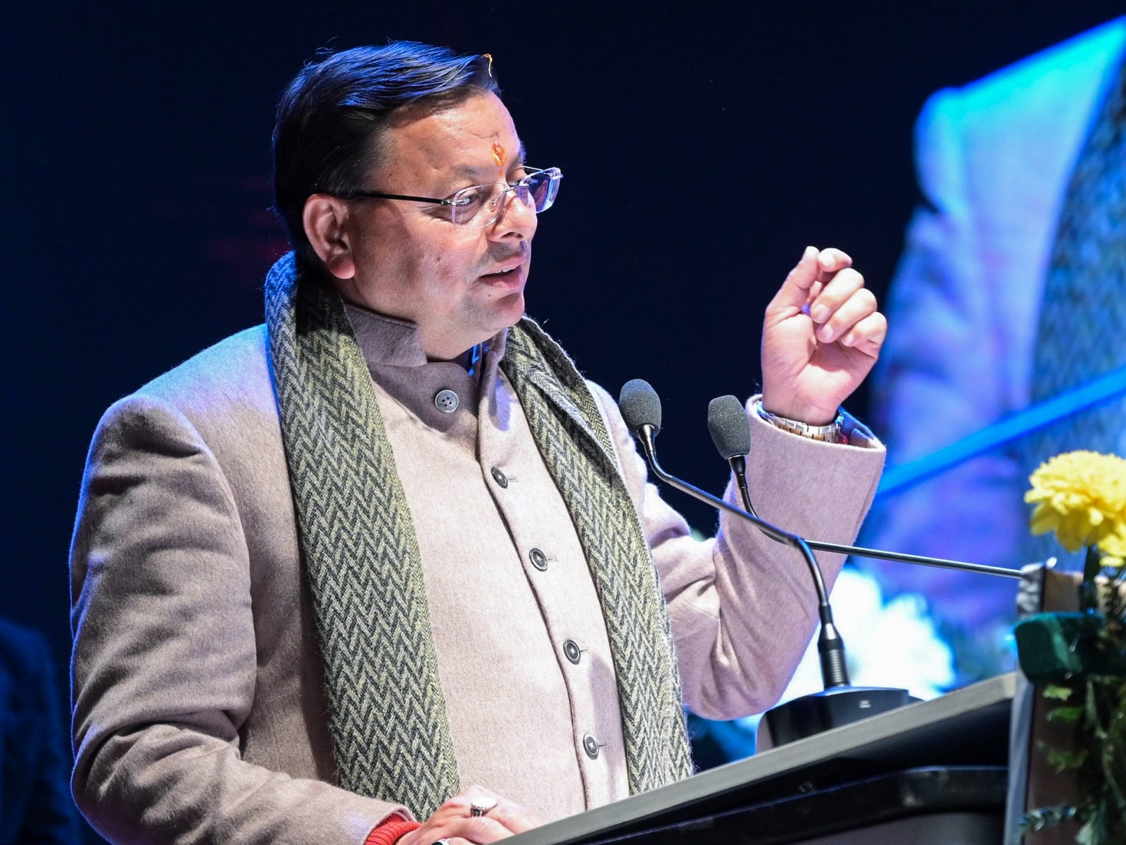 Uttarakhand CM Pushkar Singh Dhami (Photo/ANI)