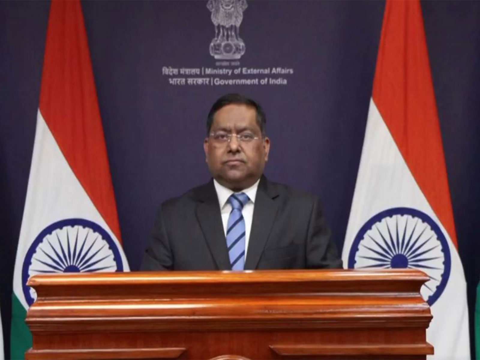 MEA Spokesperson Randhir Jaiswal (Photo X@MEAIndia)